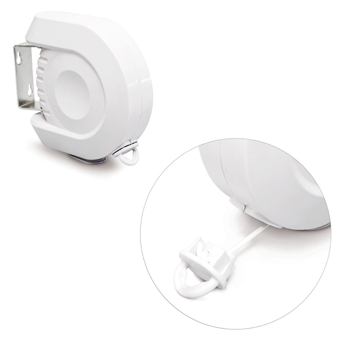 Extendable Pull-Out Clothesline 12 m