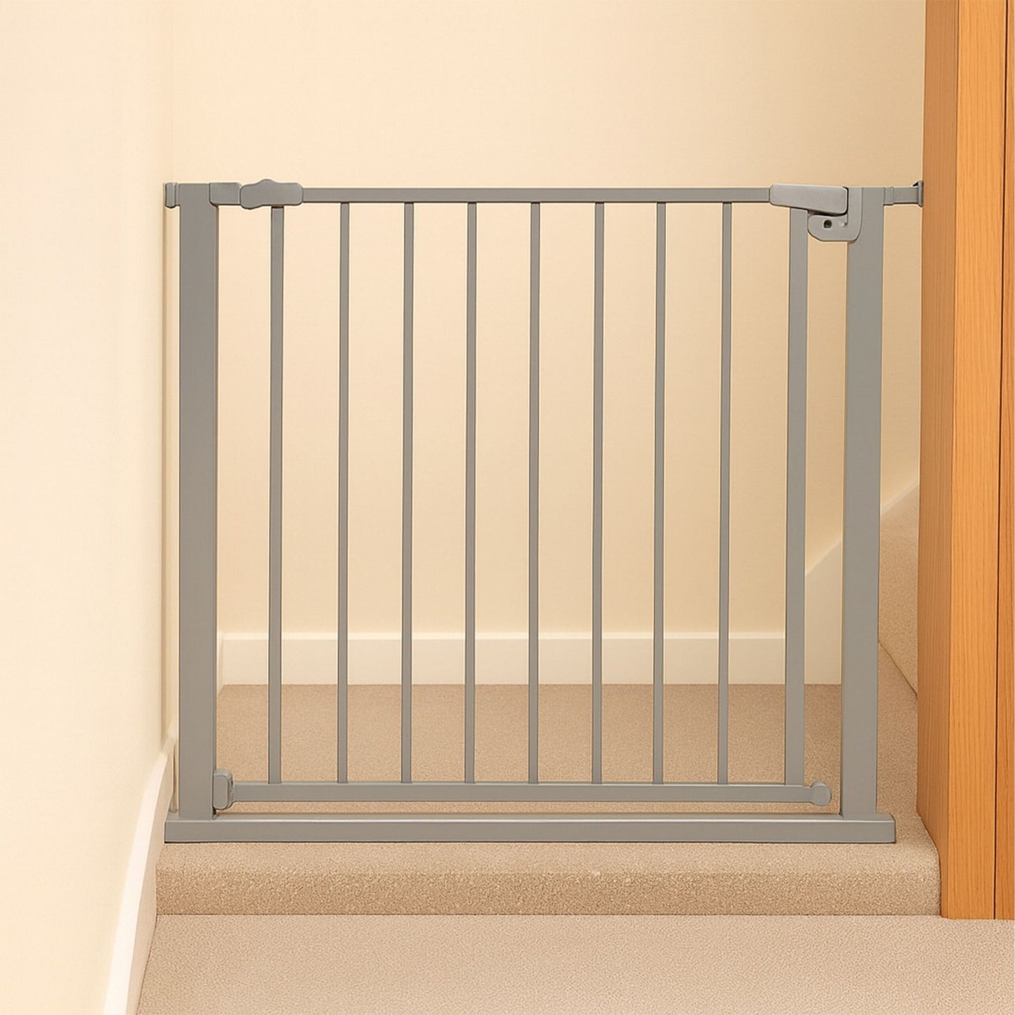 Extendable Safety Gate for Doors & Stairs, 75–100 cm