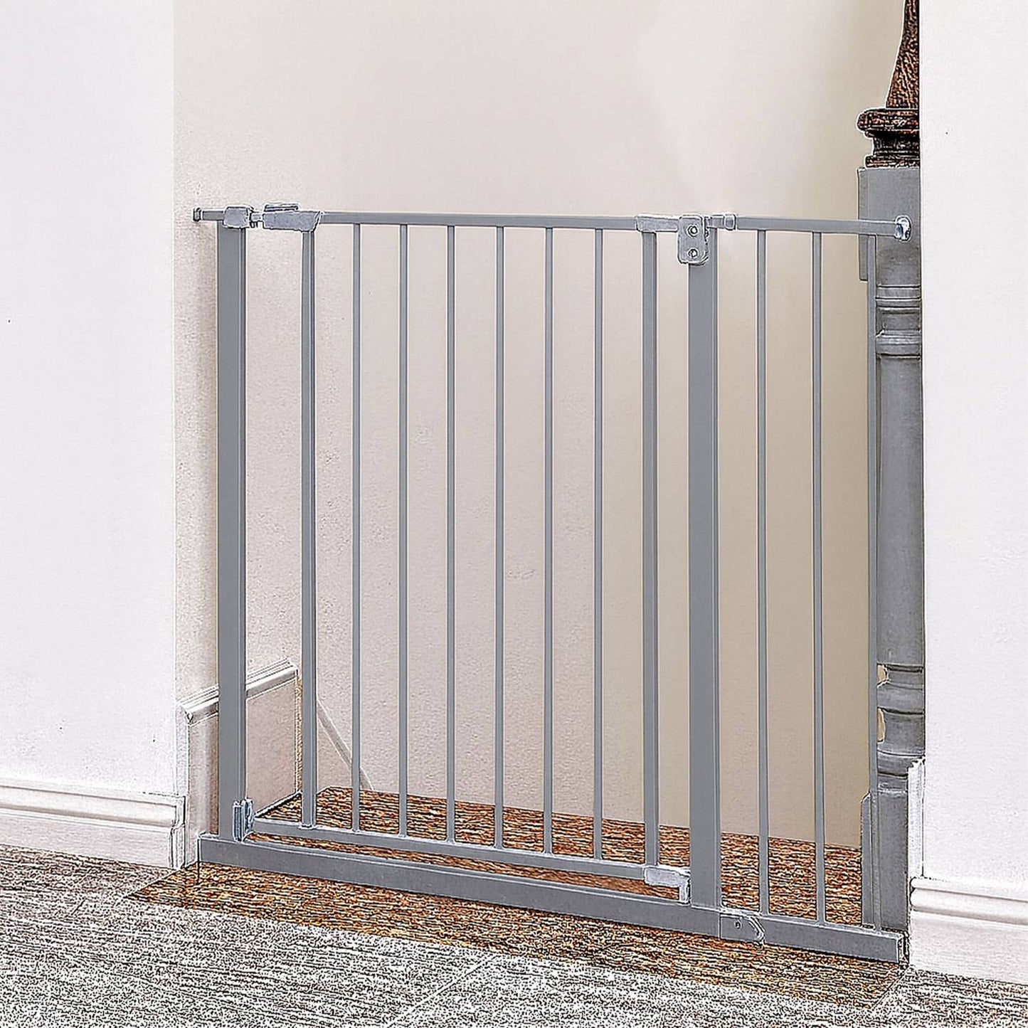 Extendable Safety Gate for Doors & Stairs, 75–100 cm
