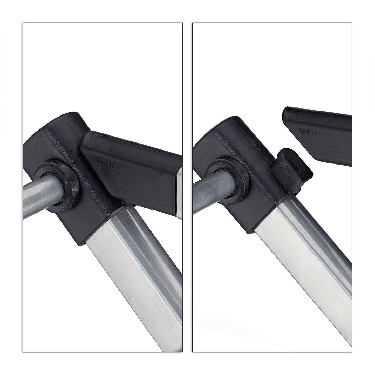 Extendable and foldable drying rack