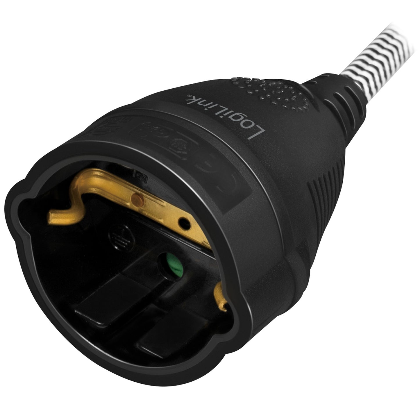 Extension cable Earthed textile cable 3m