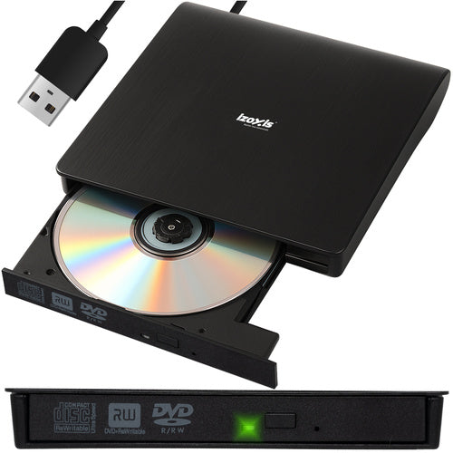 External Drive with CD/DVD Burner, 1TB Capacity