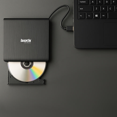 External Drive with CD/DVD Burner, 1TB Capacity