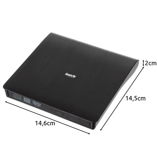 External Drive with CD/DVD Burner, 1TB Capacity
