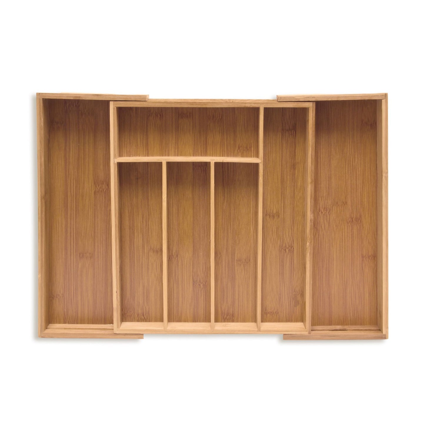 Extra deep cutlery drawer bamboo extendable