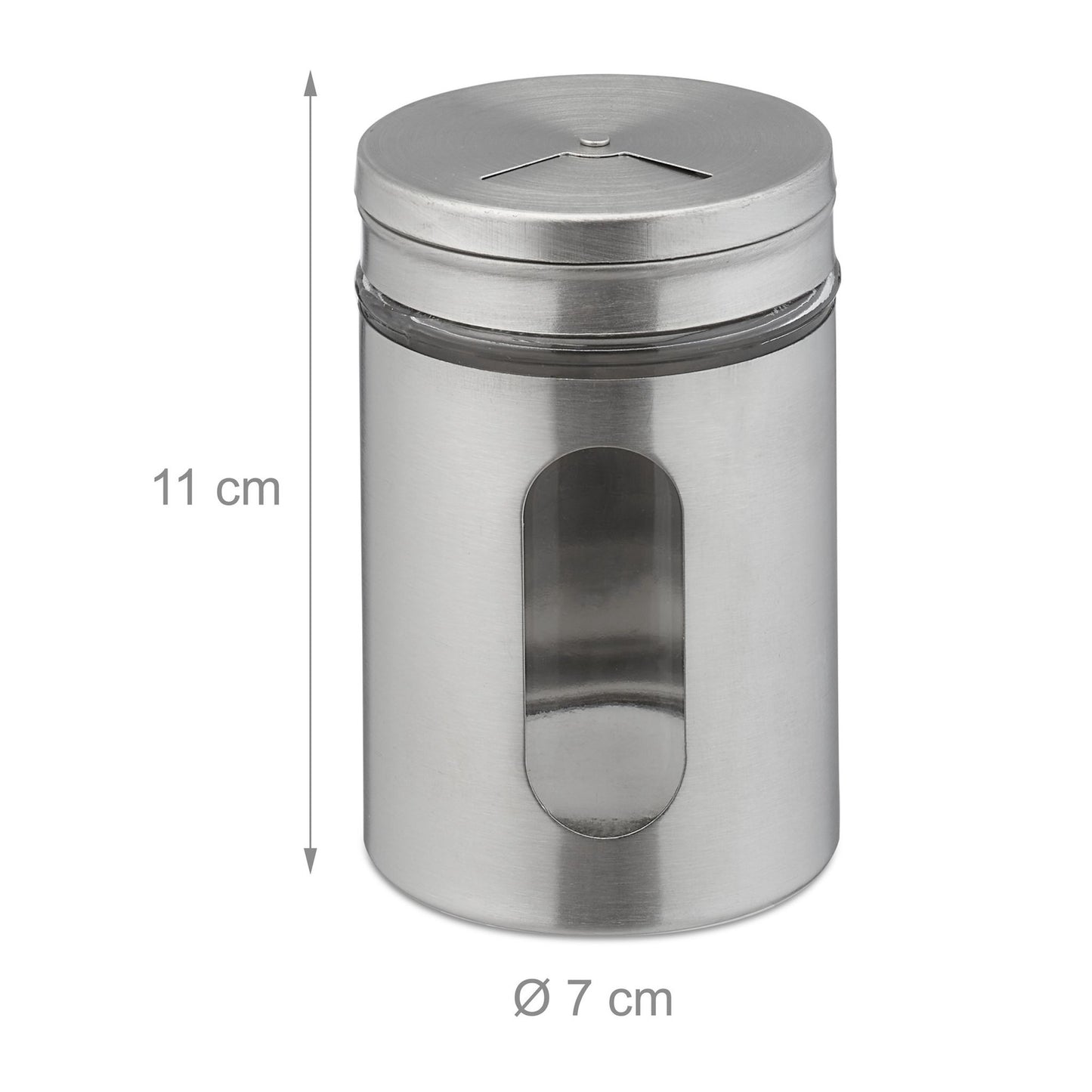 Extra large spice jars set of 6
