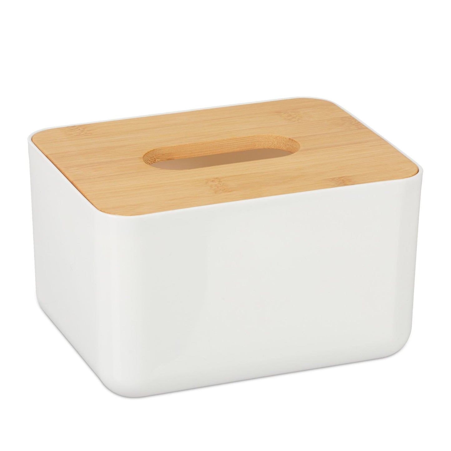 Fabric box with lid