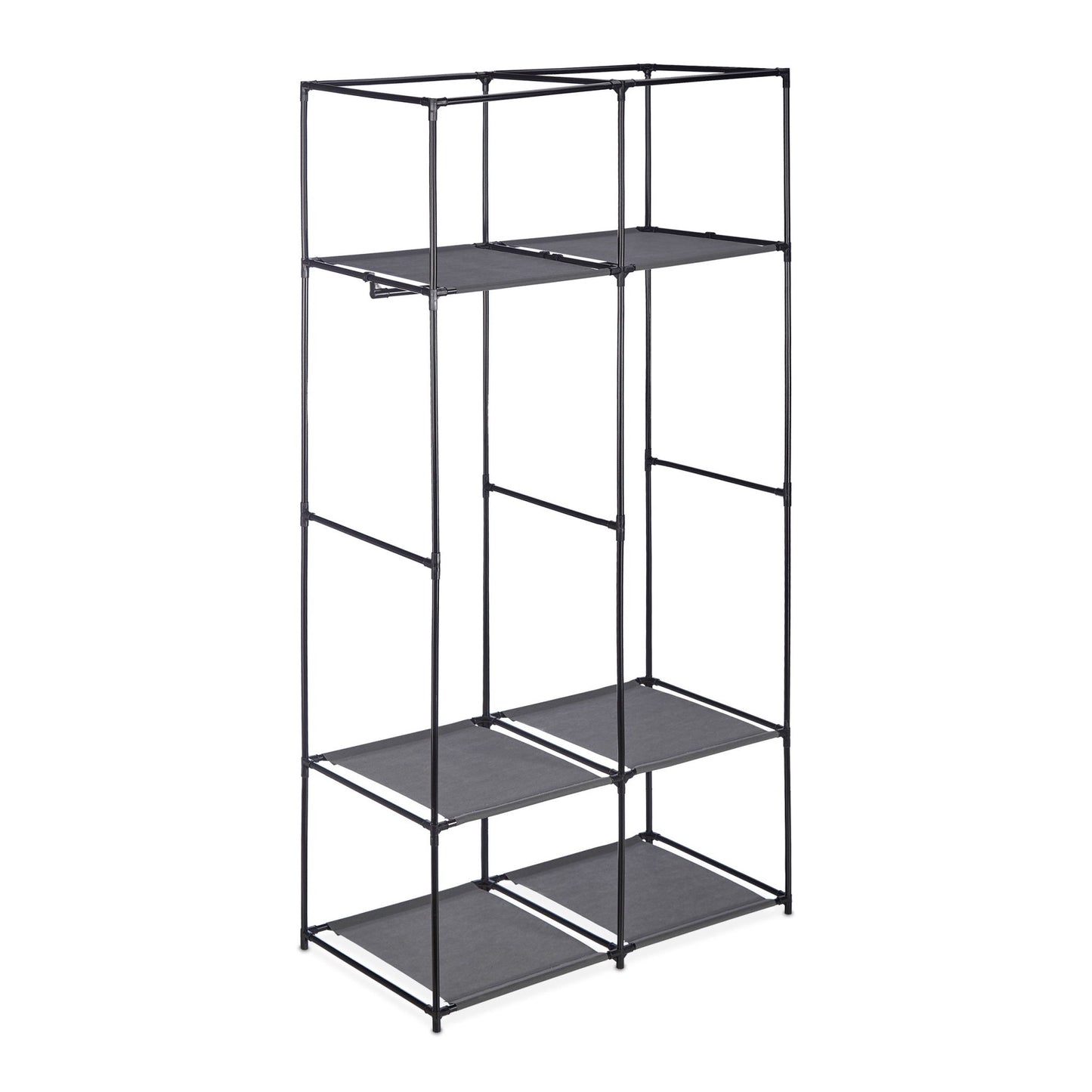 Fabric cabinet with 6 compartments