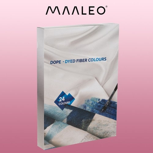 Fabric paints - 24 pcs. 180ml Maaleo 22948