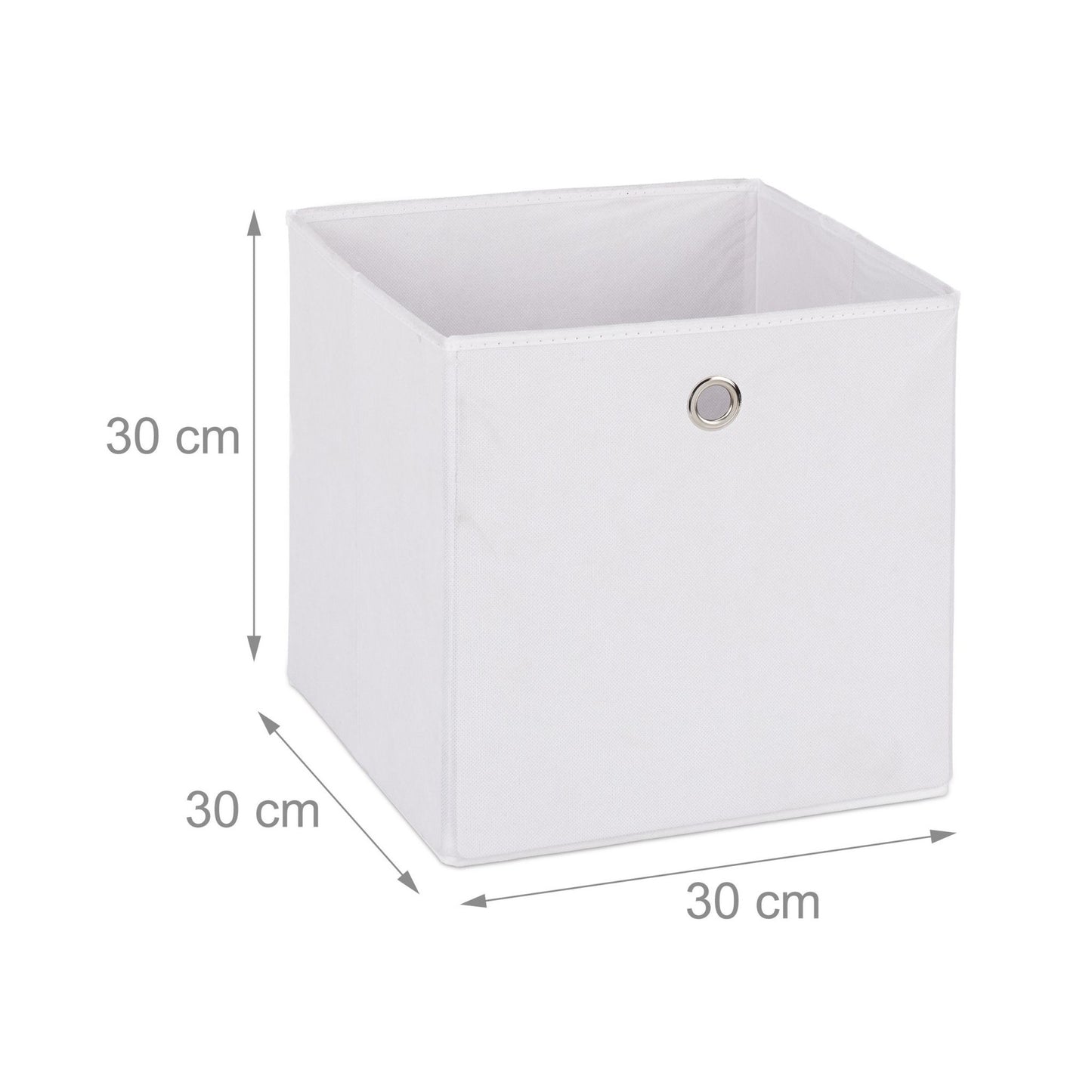 Fabric storage box, 2 drawers