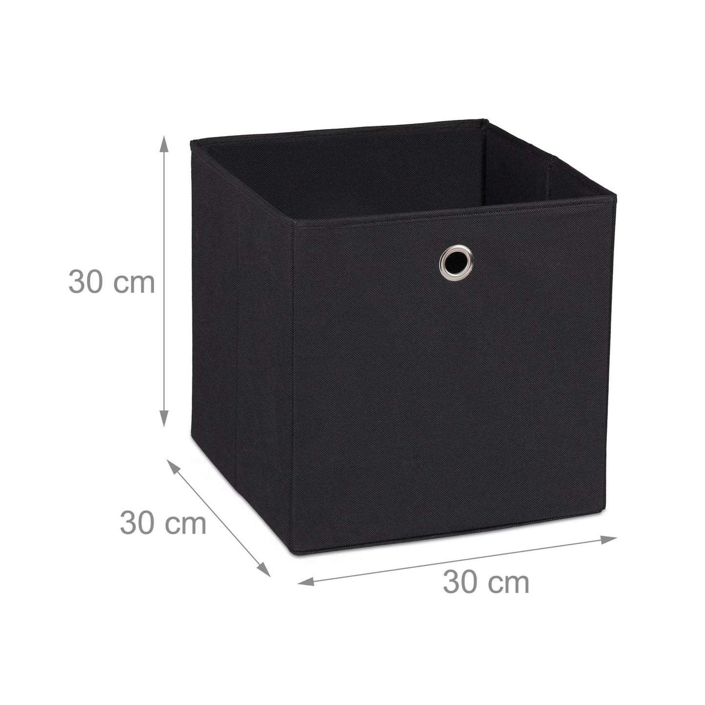 Fabric storage box, 2 drawers