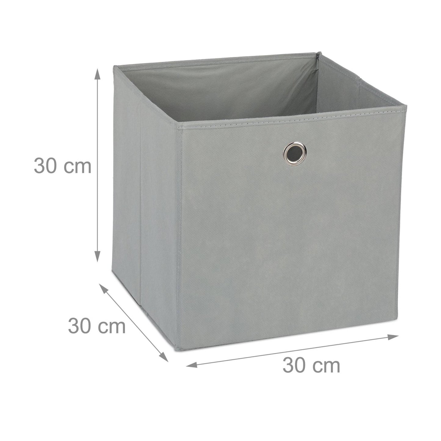 Fabric storage box, 2 drawers