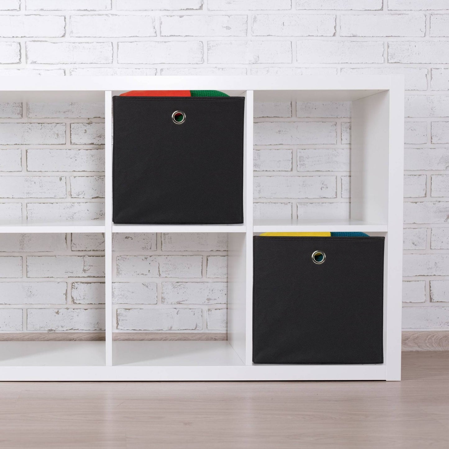 Fabric storage box, 2 drawers