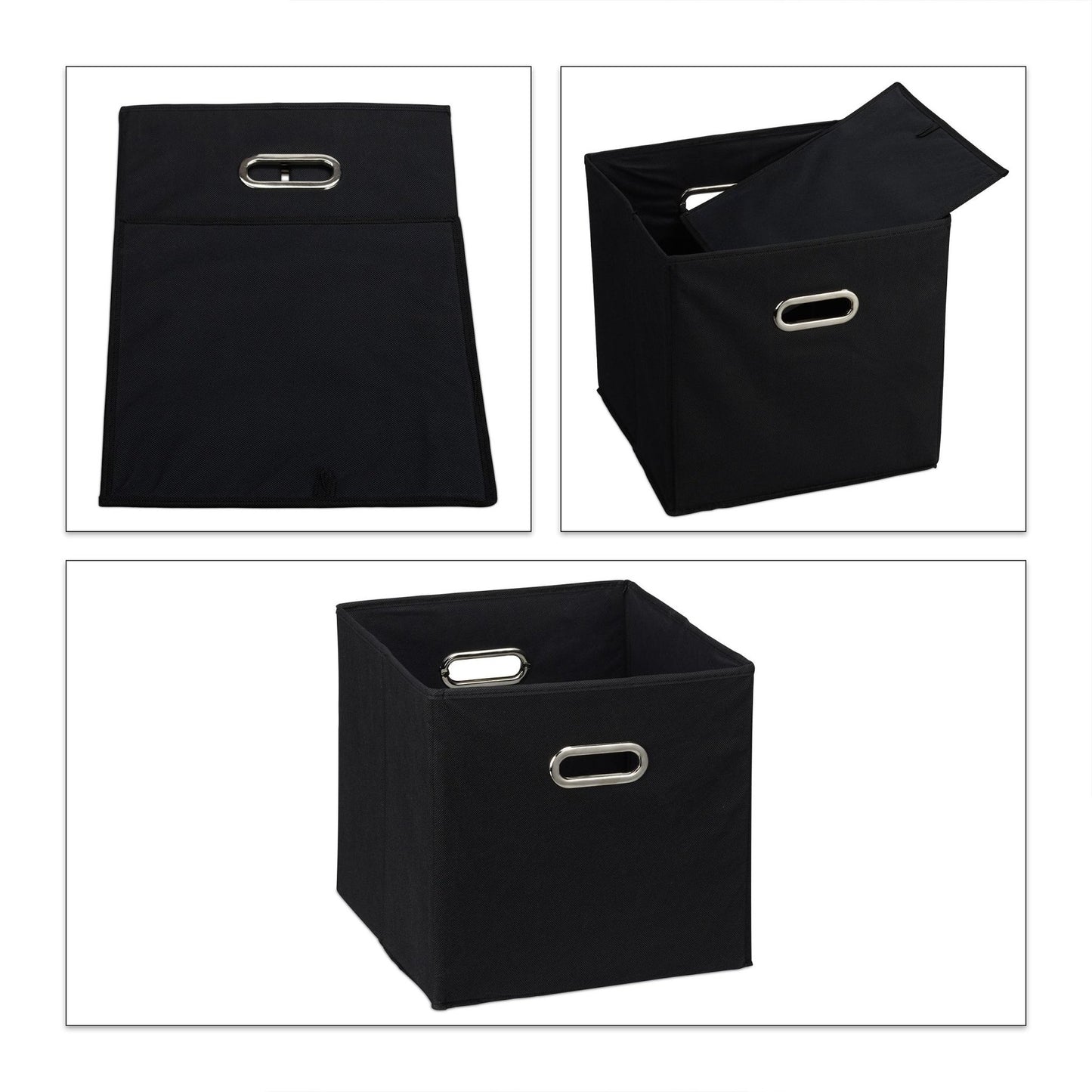 Fabric storage box Set of 2