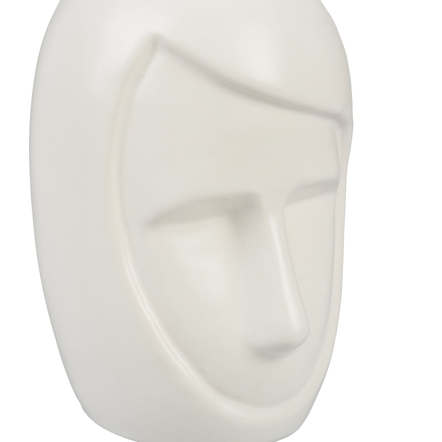 Face shaped flower vase