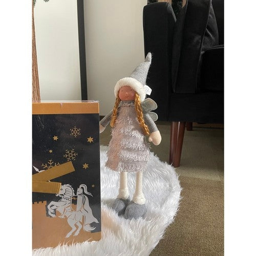 Fairy - gray Christmas figurine Ruhhy 22343