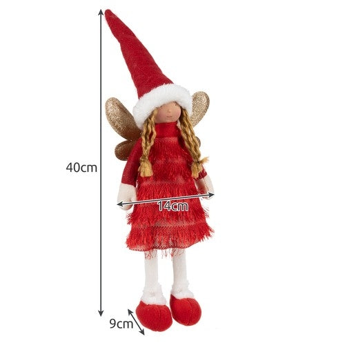Fairy - red Christmas figurine Ruhhy 22346