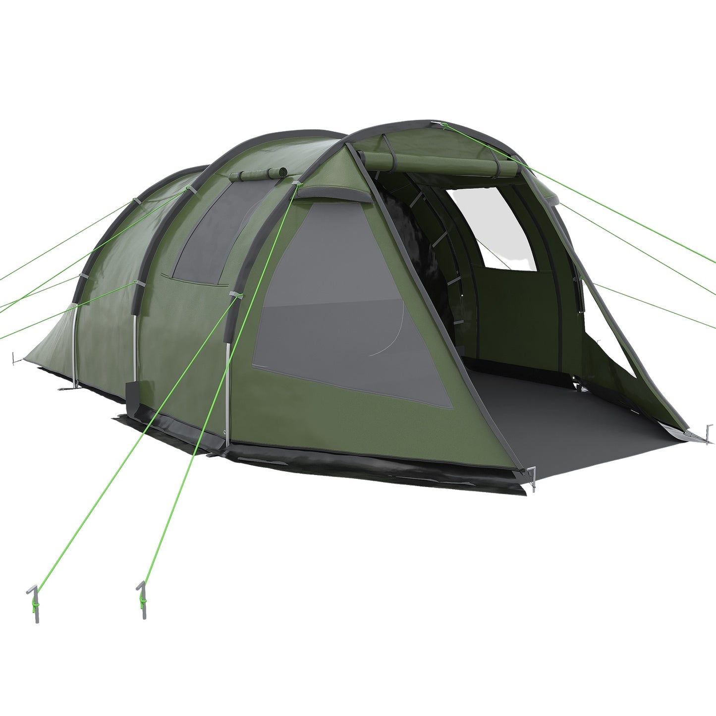 Family tent for 4 people - UV protection, 2000 mm waterproof