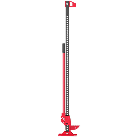Farm Jack Jack 135 cm 3000 kg load capacity Offroad pole winch made of steel Red+Black