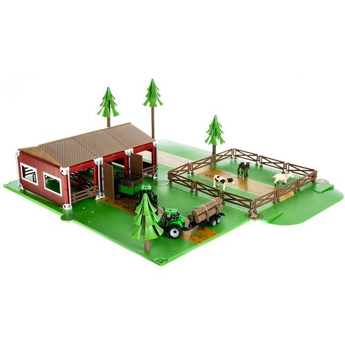 Farm with animals + 2 farm cars 22404