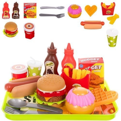 Fast food toy set