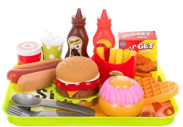 Fast food toy set