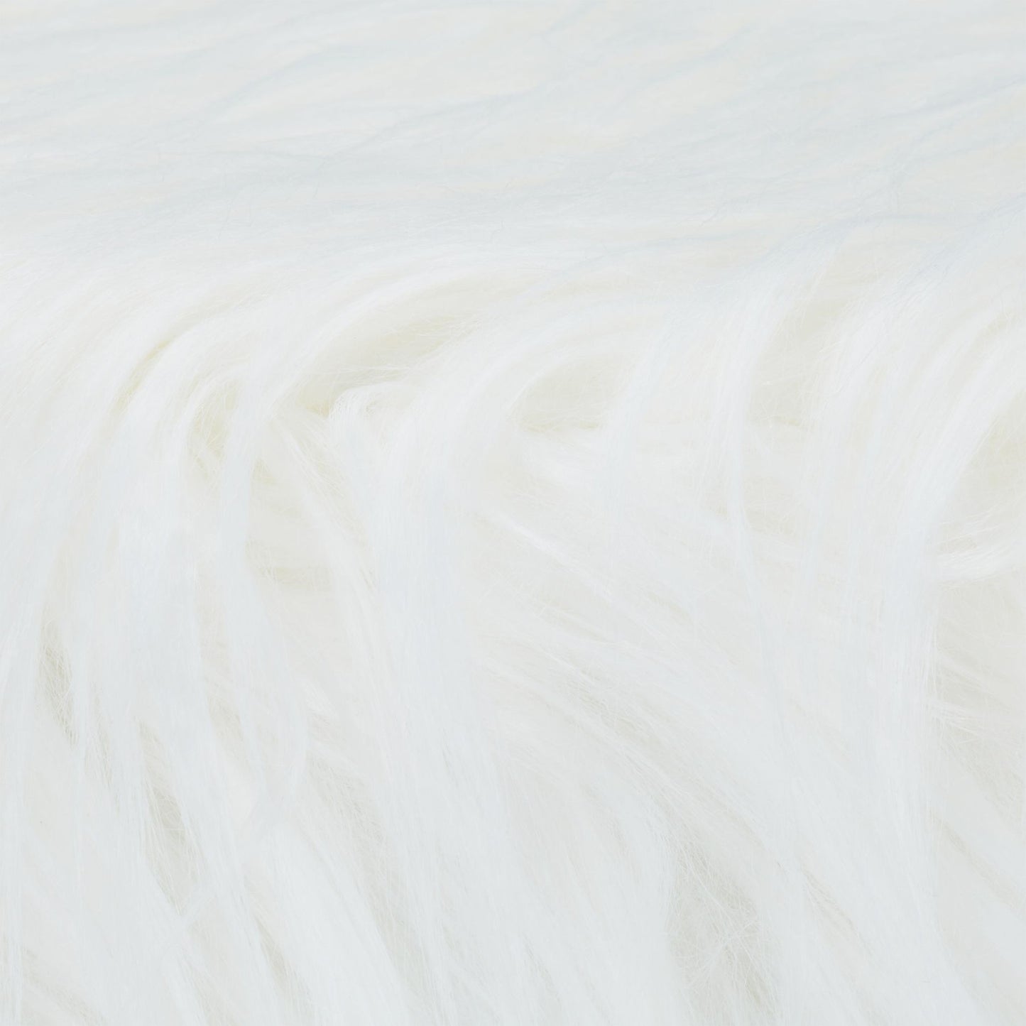 Faux Fur Footstool
