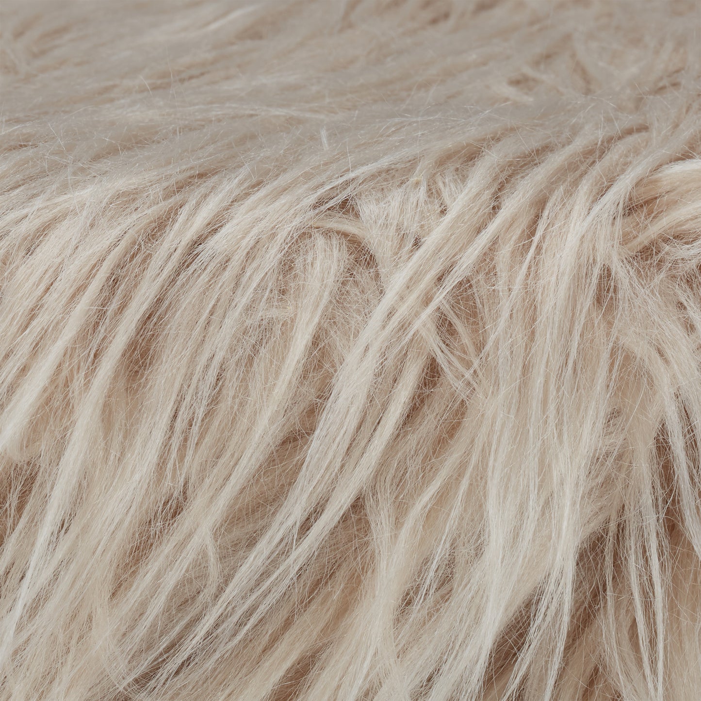 Faux Fur Footstool