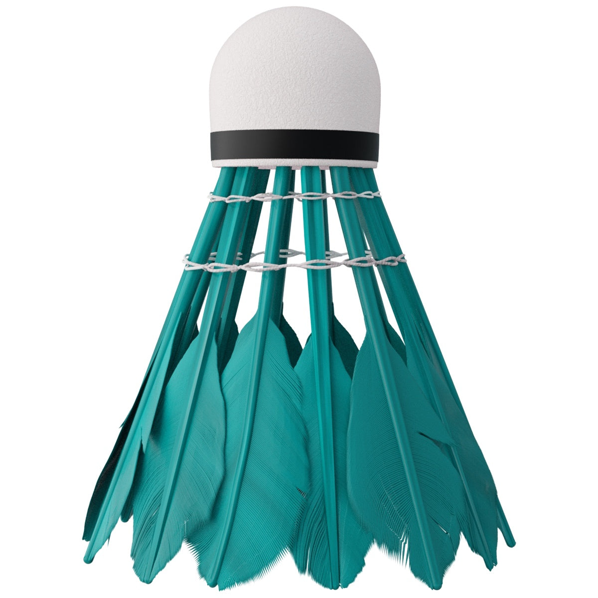 Feather Shuttlecocks, Multicolor, 3 Pack