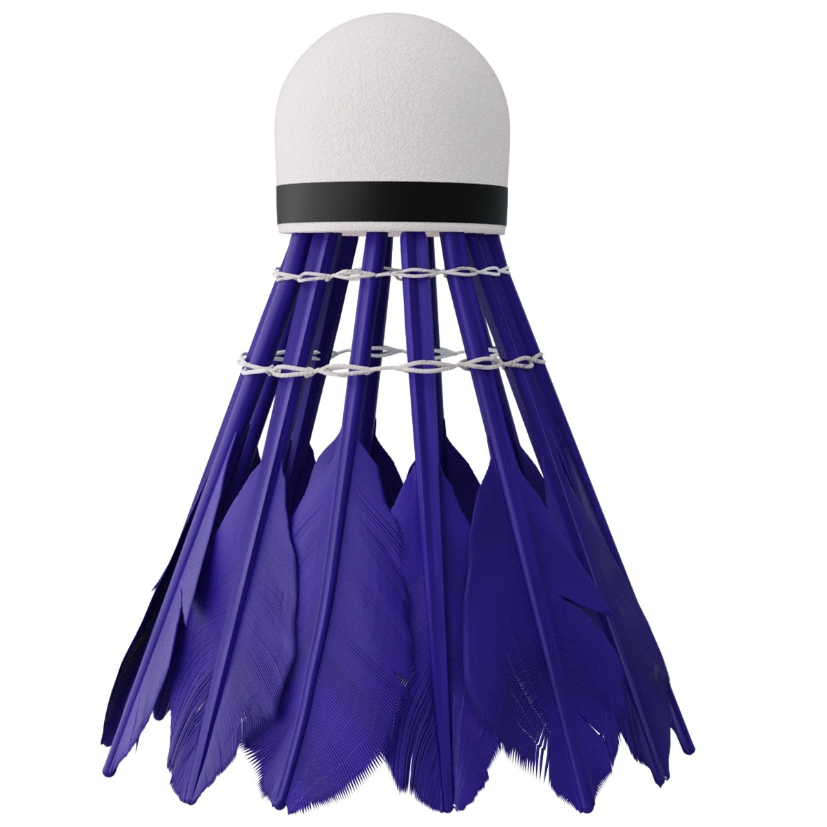 Feather Shuttlecocks, Multicolor, 6 Pack