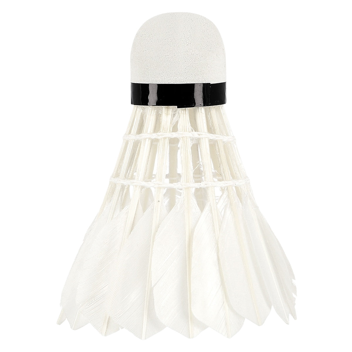 Feather Shuttlecocks, White, 3-Pack