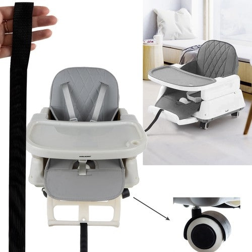 Feeding chair - gray Kruzzel 22014