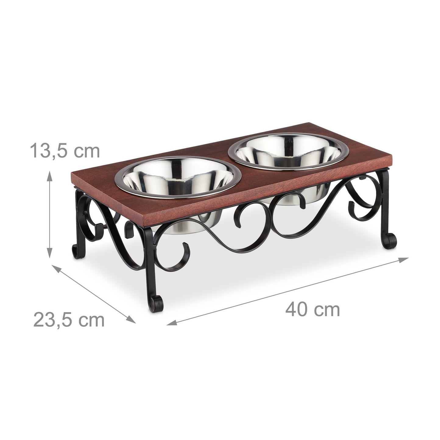 Feeding station for dogs