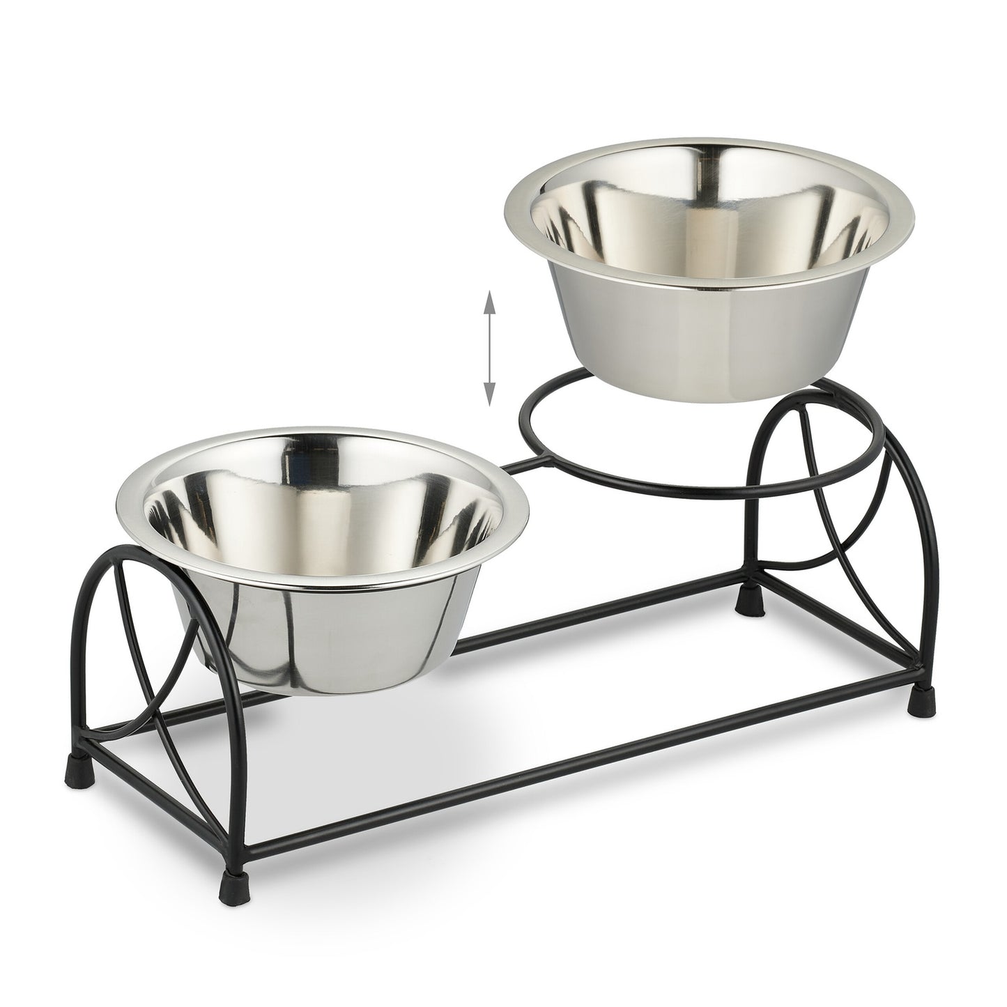 Feeding station for dogs