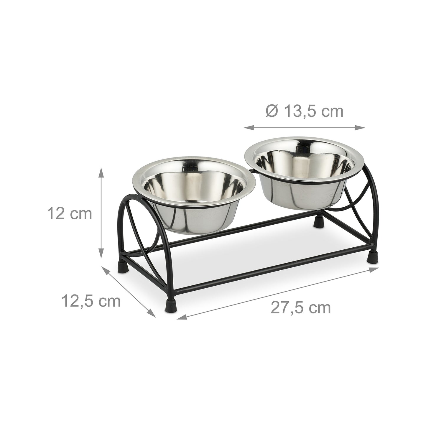 Feeding station for dogs
