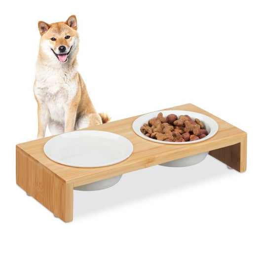 Feeding station for dogs