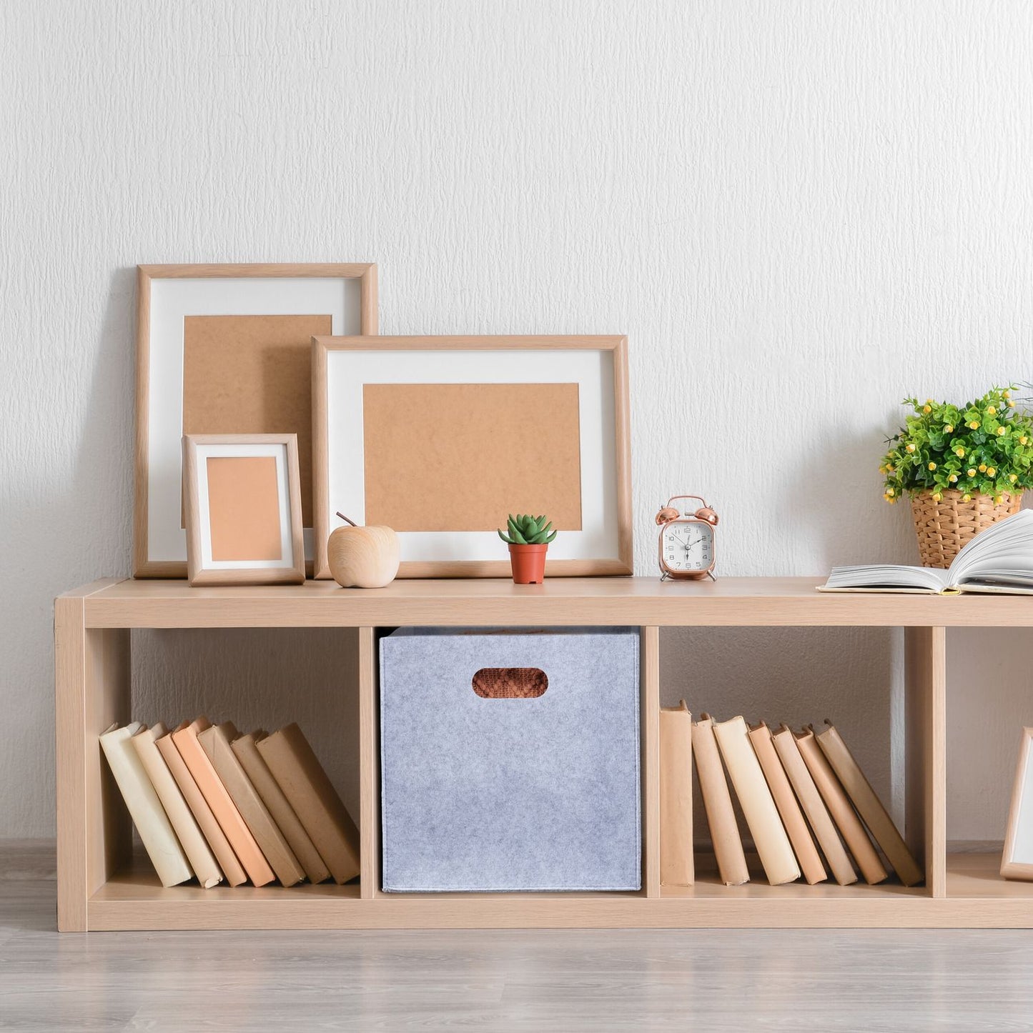 Felt storage box - 2 pcs