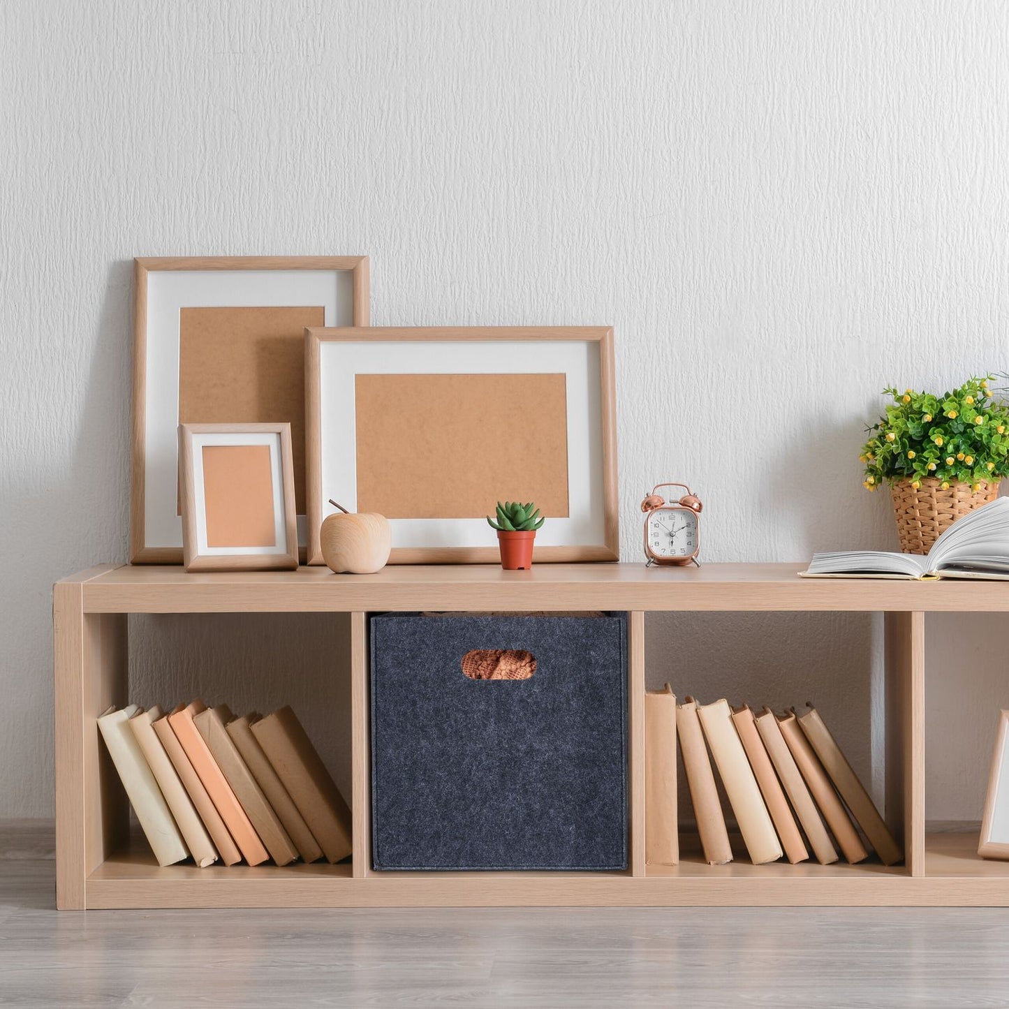Felt storage box - 4 pcs