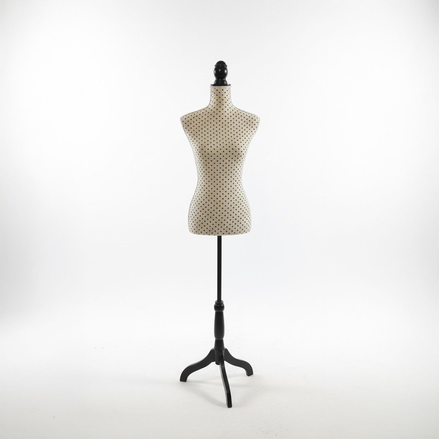 Female Dress Form, Adjustable, Size 36/38, Dotted Cover