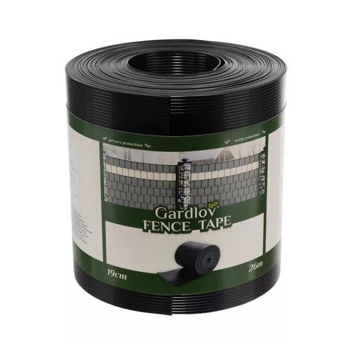 Fencing tape 19cmx26m 700g/m2 anthracite 23909