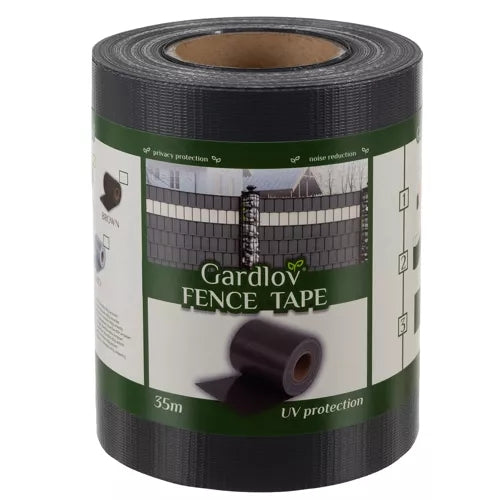 Fencing tape 19cmx35m 450g/m2 anthracite 23696