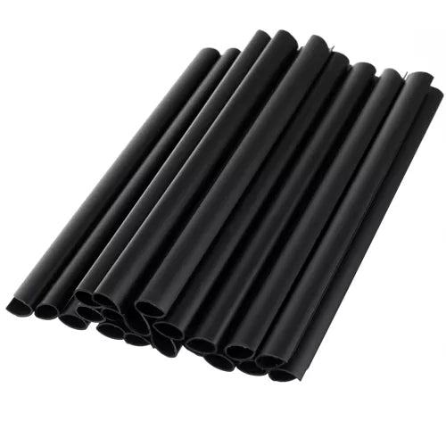 Fencing tape 19cmx35m 450g/m2 black 23698