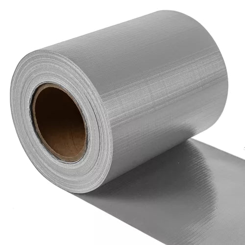 Fencing tape 19cmx35m 450g/m2 gray 23697