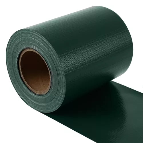 Fencing tape 19cmx35m 450g/m2 green 23699