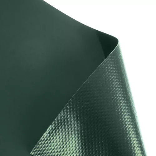 Fencing tape 19cmx35m 450g/m2 green 23699