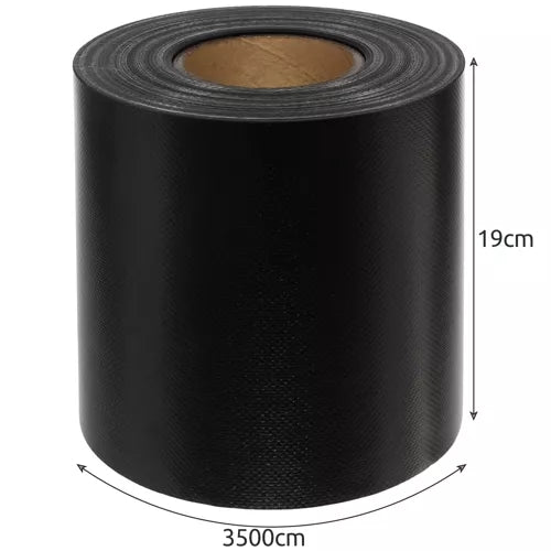 Fencing tape 19cmx35m 630g/m2 anthracite 23703