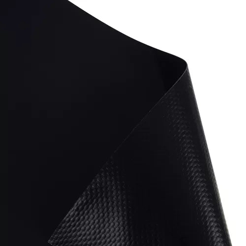 Fencing tape 19cmx35m 630g/m2 black 23705