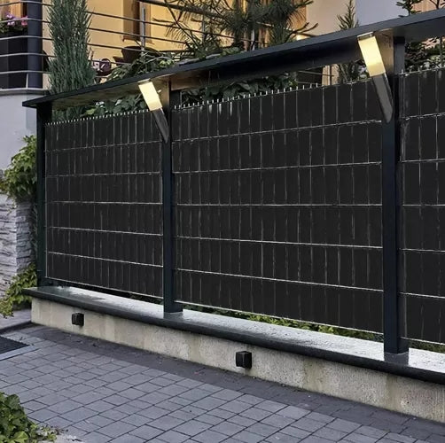 Fencing tape 19cmx35m 630g/m2 black 23705