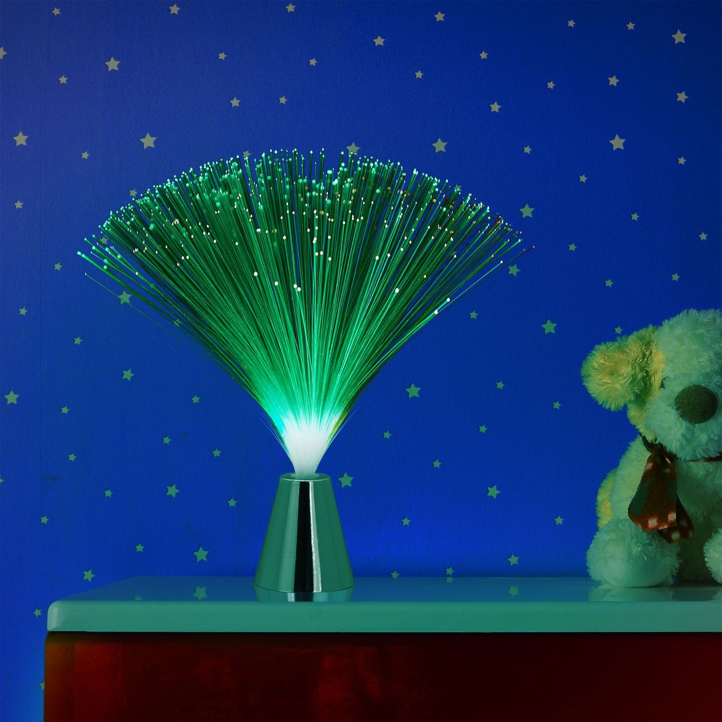 Fibreglass LED Lamp with Colour Change, Battery Operated