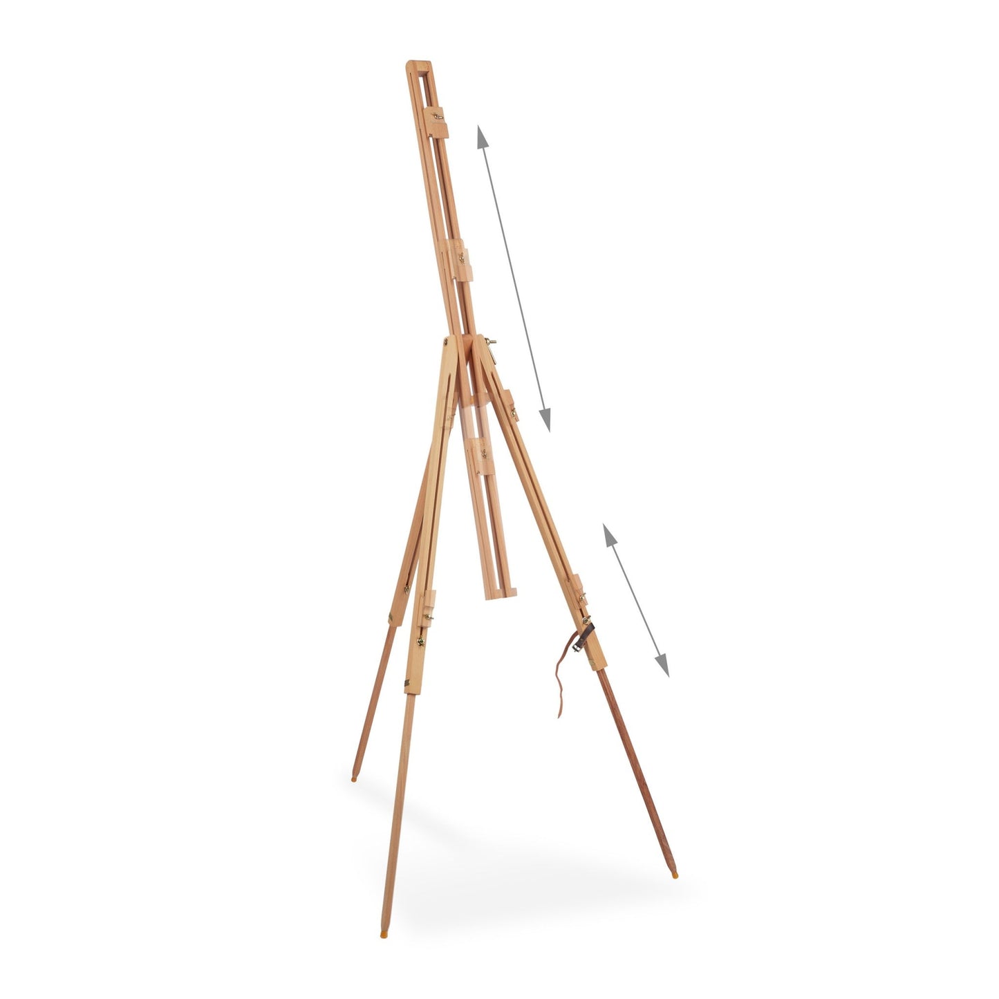 Field easel made of beech wood